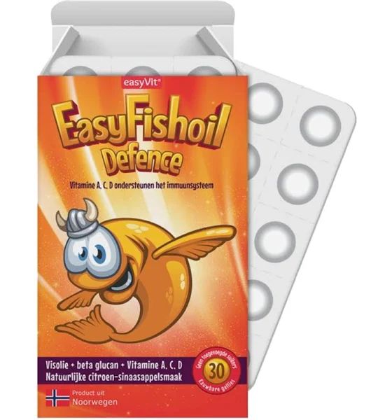 easyVit EasyFishoil Defence Kauwtabletten