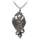 Alchemy Gothic - Gothic Halsketting - Racla Dragonistii - zilverkleurig