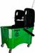 Arcora Mopwagen Kim Plus 30 liter groen