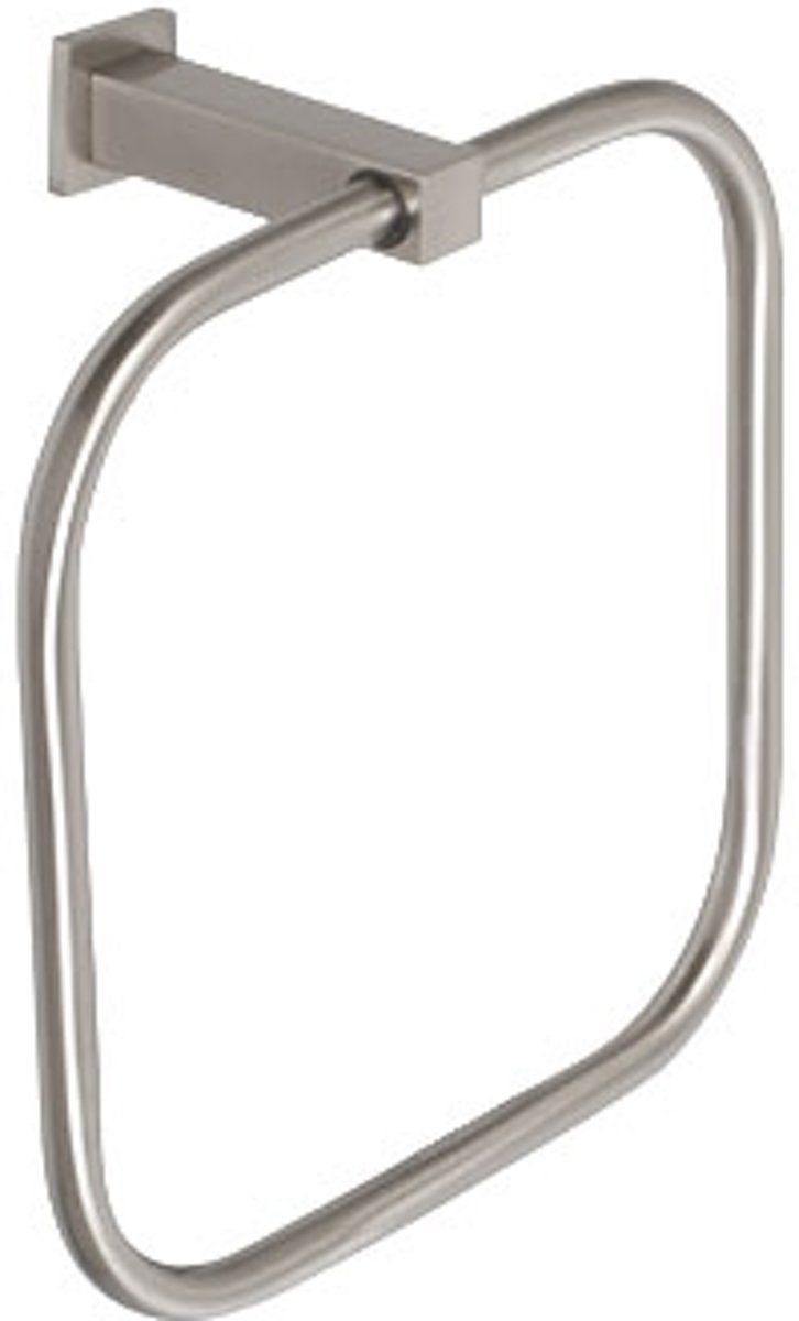 Plieger Cube Handdoekring Inox - 8711238240954