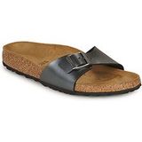BIRKENSTOCK Madrid Metallic Zwart Dames Slippers