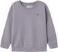 NAME IT NMFVIMA LS SWEAT BRU NOOS Meisjes Sweater Lavender Gray Maat 98