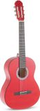 GEWA Klassieke gitaar Basic 3/4 Transparant Rood