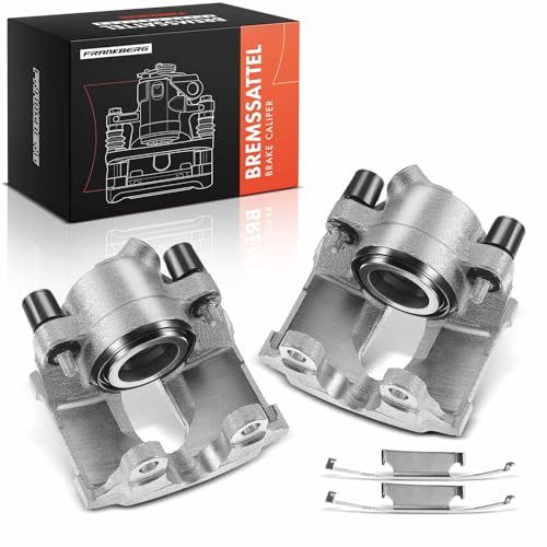 Frankberg 2x Brake Caliper Disc Brake Front Left Right Compatible with 3 Series E36 E46 Z3 E36 Z4 E85 Replace# 34116758114