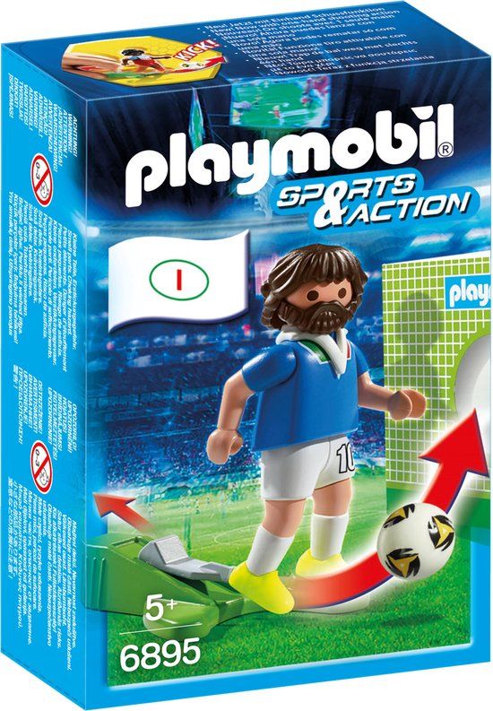 PLAYMOBIL Voetbalspeler Italië - 6895
