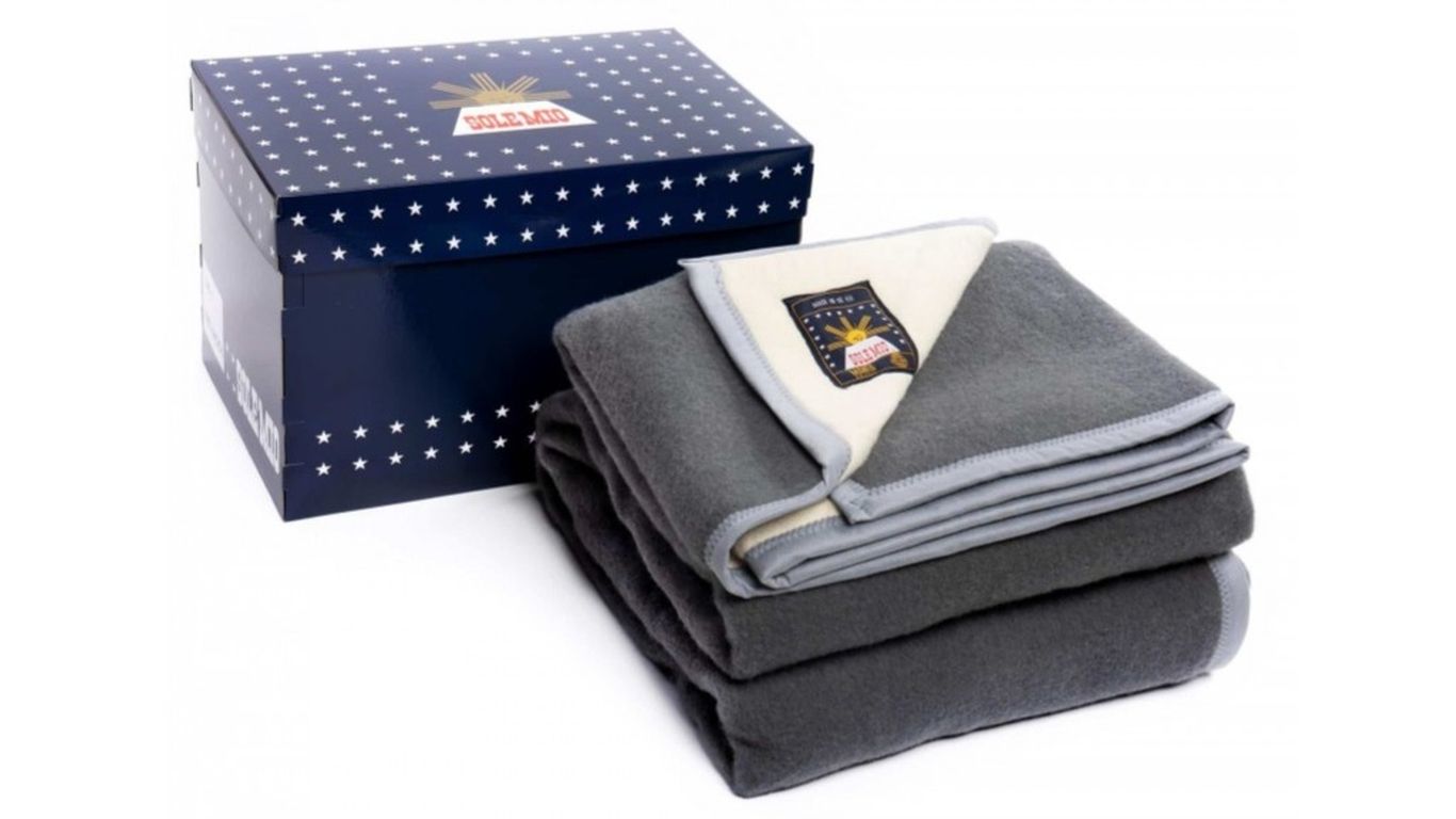 Deken Sole Mio - Grijs