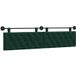 Velours Tête de lit suspendue vert foncé 210 x 55 x 7 cm
