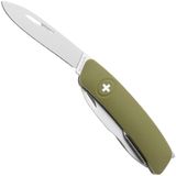 Swiza D07 R AM, KNR.0116.1050, Olive, Zwitsers zakmes, 7 tools