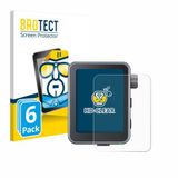 BROTECT - Screenprotector voor Godox X3 Pro - Folie Beschermfolie transparant 6 Stuks
