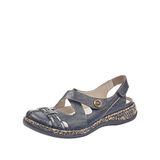 Rieker dames instappers blauw