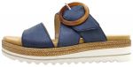 Remonte Sandales femme confort mules bleu décontracté