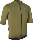 GripGrab RIDE Fietsshirt Korte Mouwen Zomer Wielrenshirt Cycling Jersey - Olijf Groen - Heren - Maat XL