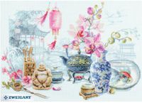 Magic Needle Borduurpakket Telpakket - Oriental Serenity