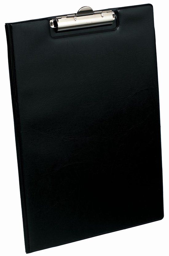 Bantex Clipboard map - Zwart - A4