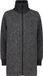 CMP Damesjas Wol/Polyester Grijs Maat 44 Herfst/Winter 2025