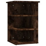 VidaXL Armoire d'appoint 35x35x55 cm bois traité couleur chêne fumé