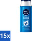 NIVEA MEN Shampoo Strong Power 250ml - 15 pièces