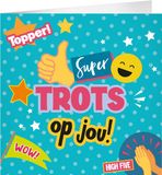 Paper dreams XL Greeting Cards - Trots op jou