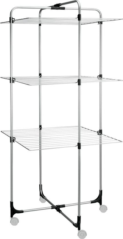 Tomado Aliseo Droogtoren - 30 meter - 3 verdiepingen - Zilvergrijs