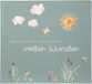 goldbuch 50 512 babydagboek Voller Wunder Weide Saliegroen, herinneringsalbum met 100 geïllustreerde pagina's, omslag met gouden reliëf en een weide als motief, babyalbum ca. 24,5 x 22,5 x 3,5 cm
