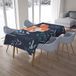 Bonamaison Tafelkleed, Anti-Mold, Sneldrogend, Waterdicht, 100% Polyester Tafellaken, 140cm x 200cm - Ontworpen en Vervaardigd in Turkije