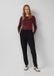 s.Oliver - Dames - Interlock jogg broek met elastische tailleband - Zwart