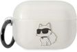 Karl Lagerfeld Ikonik Choupette Serie - Transparant AirPods Pro 2 Étui