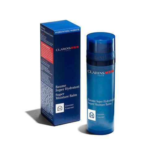 Clarins Men Super Moisture Balm - 50ml - Hydraterende Gezichtsbalsem voor Mannen