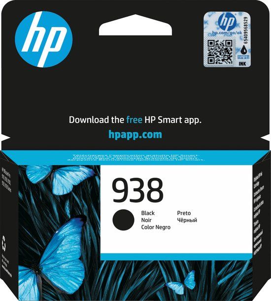 HP 938 - Inktcartridge - Origineel - Standaard capaciteit - Zwart
