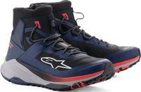 Alpinestars Speedforce XR Blauw Zwart Fluo Rood Grijs Motorschoenen - Laars