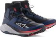 Alpinestars Speedforce XR Blauw Zwart Fluo Rood Grijs Motorschoenen - Laars