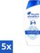 Head & Shoulders 5 x 2-in-1 Classic Anti-Roos Shampoo - 300 ml