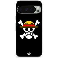 Google Pixel 9 Pro Hoesje One Piece Piraten Rap Vlag en Strohoed Maniacase