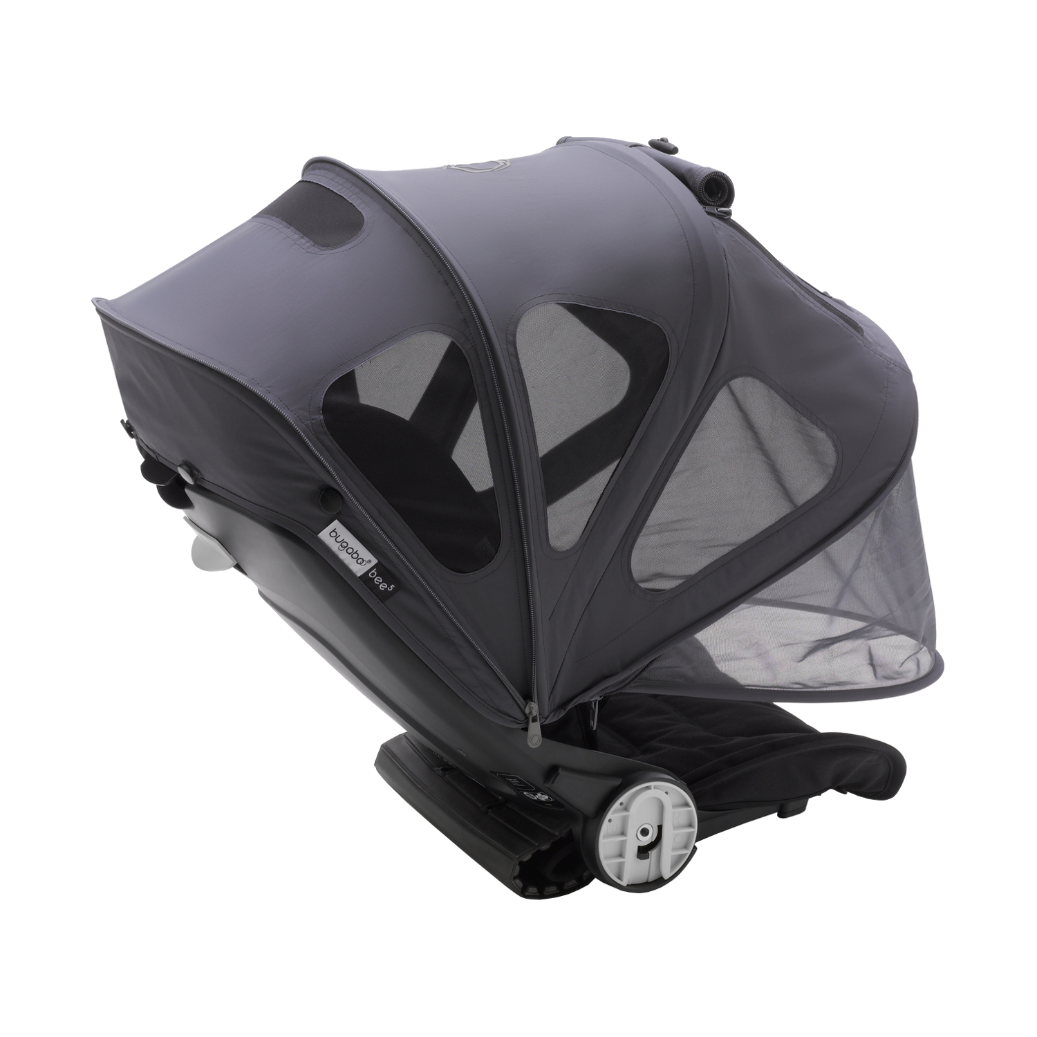 Bugaboo Bee5 Breezy Zonnekap Stellar steel blue