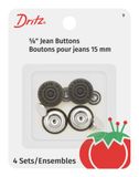 Dritz Nee-naaien tuinbroek knopen, koper, 5/8-inch