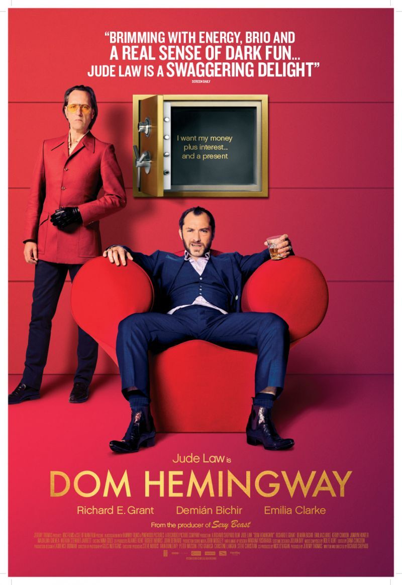 Richard Shepard dom hemingway dvd