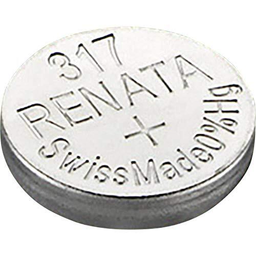 Renata knoopcel 317, donkeroxide, 10,5 mAh, 1,55 V, 1 stuk