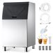 VEVOR Bac à Glaçons en Acier Inoxydable, Bac de Stockage pour Machine à Glaçons Commerciale avec Grande Capacité de 136 kg, Composant pour Restaurant, Hôtel, Débits de Boissons, Bar et Cuisine