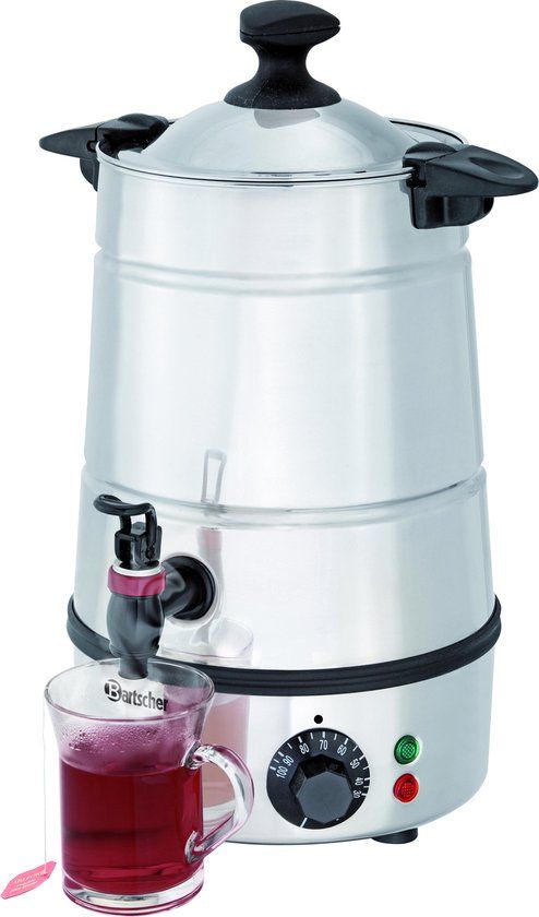 Bartscher Heetwaterdispenser 5L RVS - BPA-vrij - Anti drup