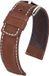 Hirsh Horlogeband Mariner Bruin - Leer - 24mm