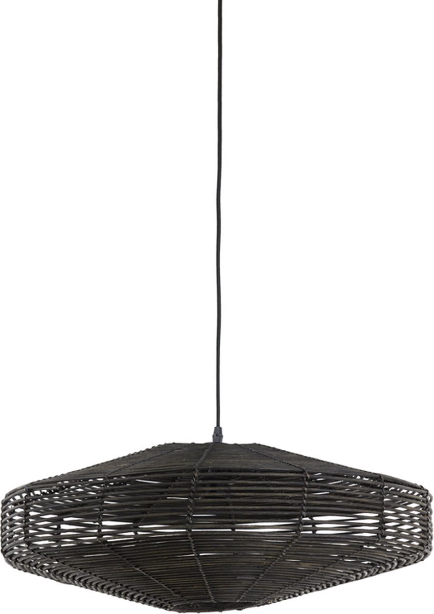 Light & Living Hanglamp 'Mataka' Rotan, Ø51cm, kleur Donkerbruin