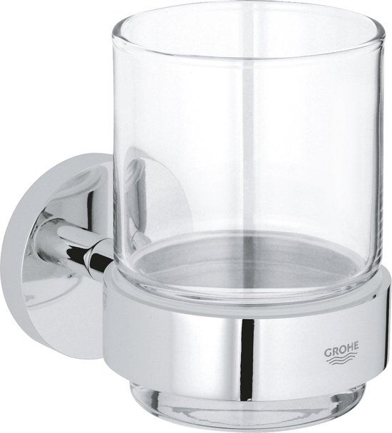GROHE Start Glas Kristal - Chroom - Beker - Hangend aan de muur