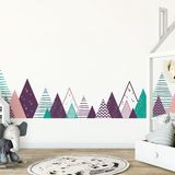 Ambiance Sticker Kinderstickers van Scandinavische bergen, ontwerp van Madoka, 70 x 115 cm