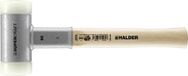 Halder Supercraft terugslagvrije hamer met hickory handvat - Ø 60 - nylon