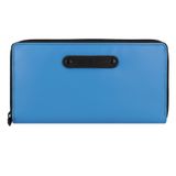 Greenburry Upcycled Tarpaulin Portemonnee 19 cm - Dames - Horizontaal - space blue