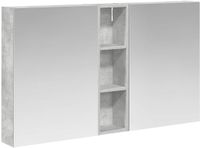 vidaXL Badkamermeubelset, 3-delig, 120 x 14,5 x 70 cm, Bewerkt hout
