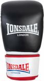 Lonsdale Maddock Bokshandschoenen van leer - Zwart/Wit/Rood - S