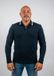 Hugo Boss polo lange mouw donkerblauw