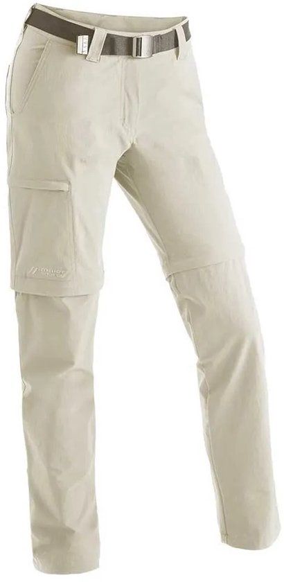 Maier Sports Inara Slim Zip Broek Beige L / Regular Vrouw