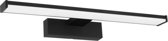 Eglo Pandella 1 Spiegellamp - 40 cm - Zwart/Wit - Badkamer